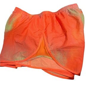 Nike Vibrant Orange Athletic Shorts